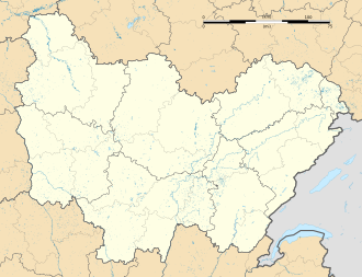 Lavigny is located in Bourgogne-Franche-Comté