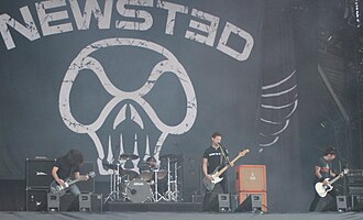 Newsted performing at Hellfest 2013