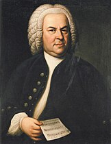 The organ music of Johann Sebastian Bach (by Haussmann, c. 1748) forms an important part of the instrument's repertoire.
