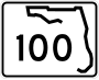 State Road 100 marker