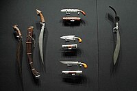 Moro blades made from Basilan "basih" (iron)