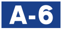 Autovía A-6 shield}}