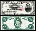 $100 (Fr.378) David Farragut.