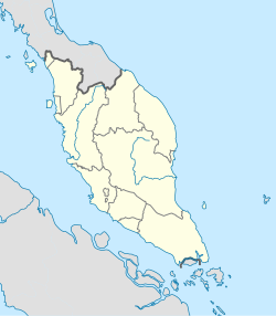 Serendah is located in Peninsular Malaysia