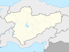 İncesu is located in Turkey Central Anatolia