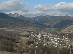 Upper part of Loučná nad Desnou