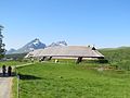 Image 8Reconstruction of a longhouse at Lofoten (from History of Norway)