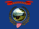 Flag of Indiana (1903 – May 17, 1917)[18]