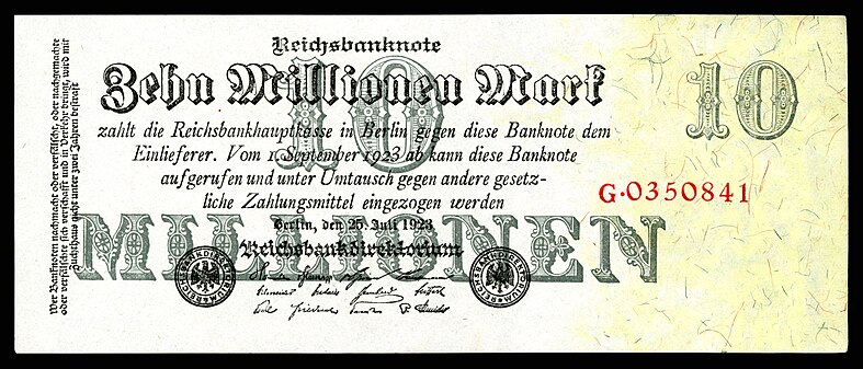 (created by the Reichsbankdirektorium Berlin; nominated by Godot13)