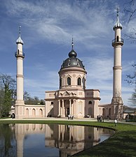 Islamic inspiration - Garden Mosque of the Schwetzingen Palace, Germany, by Nicolas de Pigage, 1779-1795[204]