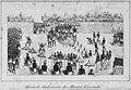 Image 30Drawing of the ruler of Lunda, Mwata Kazembe, receiving Portuguese in the royal courtyard in the 1800s (from Zambia)