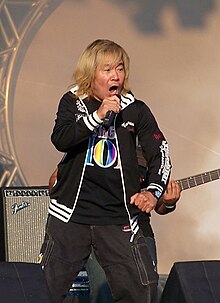 Akira Kushida performing at Anime Friends 2008