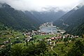 Uzungöl lake and town in Black Sea region