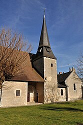 The church of Saint-Léobon, in Chalais