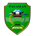 Former emblem of Pasaman Regency (1981–2012). With the creation of new West Pasaman Regency from its territory this logo was deemed not reflecting the current reality and replaced.[46]