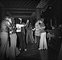 Working-class couples share quality time through dance in Tenho, Finland, 1974.