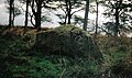 The Rocking Stone at Cuff Hill in Ayrshire.