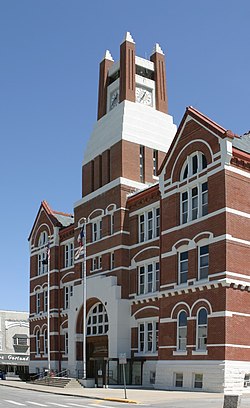 The Mahaska County Courthouse