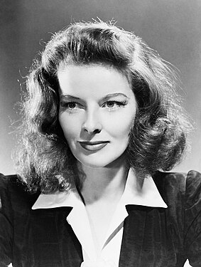 Katharine Hepburn by Metro-Goldwyn-Mayer, restored by Adam Cuerden