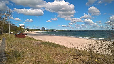 Baltic Sea Coast at Timmendorfer Strand