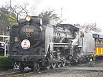 D51 200 at the Umekoji Steam Locomotive Museum in December 2011