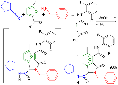 Ugi–Diels–Alder reaction