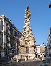 Plague Column, Vienna, by Matthias Rauchmiller and Johann Bernhard Fischer von Erlach, 1682 and 1694[187]