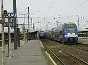 Two Double Deck sets at Gare de Douai