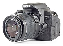 Canon EOS 650D, a Canon entry-level DSLR