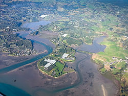 Horticultural, farming and residential land in the Ōmokoroa area near Tauranga