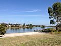 Waterways Lake, viewed from the eastern end