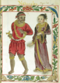 An ancient form of Barong tagalog in Boxer Codex (c. 1500s)