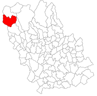 Location in Prahova County