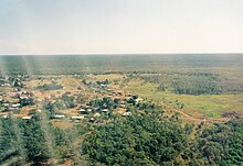 View by airplain of Wadey