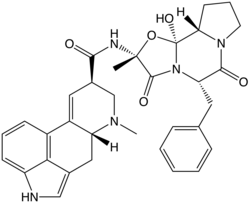 (6aR,9R)-N-((2R,5S,10aS,10bS)-5-benzyl-10b-hydroxy-2-methyl-3,6-dioxooctahydro-2H-oxazolo[3,2-a] pyrrolo[2,1-c]pyrazin-2-yl)-7-methyl-4,6,6a,7,8,9-hexahydroindolo[4,3-fg] quinoline-9-carboxamide