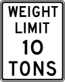 Maximum weight limit