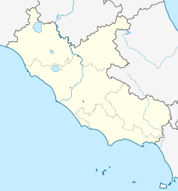 Fondi is located in Lazio