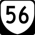 State Route 56 marker