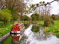 View from the 'Lift Bridge' in North Warnborough