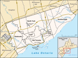 Willowdale is located in Toronto