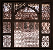 Indian pierced stone screens