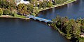 Bridge on the Ełk Lake