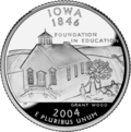 2004 U.S. quarter-dollar Iowa