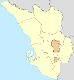 Seri Kembangan is located in Selangor