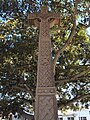 Celtic cross monument to William Marmion