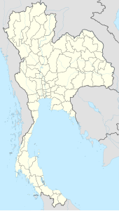 Map showing the location of Khun Chae National Park