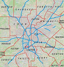 Forest Park is located in Metro Atlanta