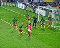 Image 9Cameroon facing Germany at Zentralstadion in Leipzig, 17 November 2004 (from Cameroon)