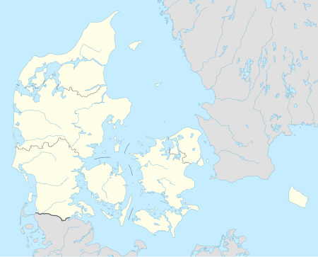 Locations of the 2019–20 Damehåndboldligaen