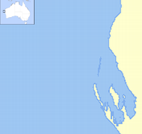 HMAS Sydney (D48) is located in Shark Bay